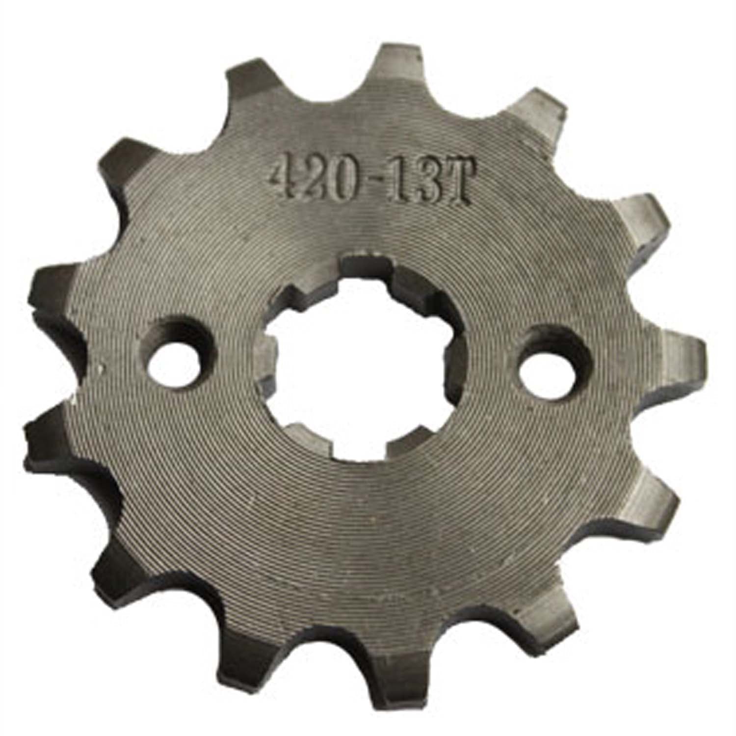 DRIVE SPROCKET: 420-13T; (FITS: 17mm SHAFT SIZE)