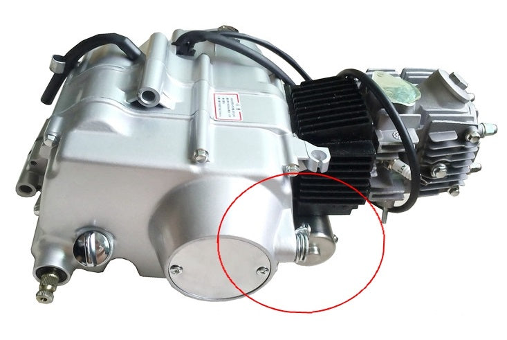 STARTER MOTOR, BOTTOM MOUNTED