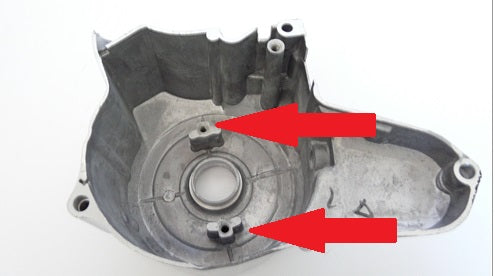 ENGINE COVER (4-POLE STATOR / TOP MOUNT STARTER), 50-125cc HORIZONTAL