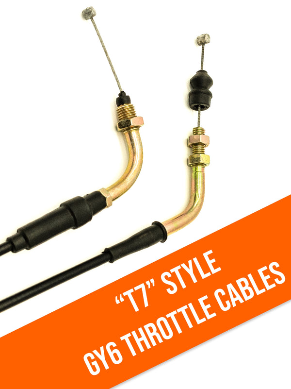 T7 THROTTLE CABLE (GY6)