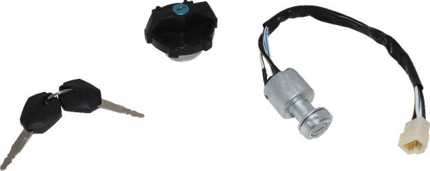 IGNITION SWITCH, Chironex 1000cc, XY 1100cc with Lockable Gas Cap