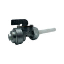 FUEL VALVE 3/16", 90 DEGREE, 3/16" Barb x Threaded Nut (M13)
