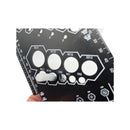 FUEL VALVE, 90 DEGREE 3/16" Barb x M10 Thread