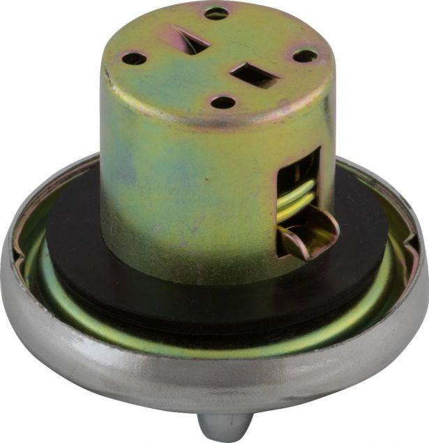FUEL CAP, METAL; 2.15"