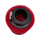 AIR FILTER 38-40mm, HP RED FOAM WITH PRE-FILTER