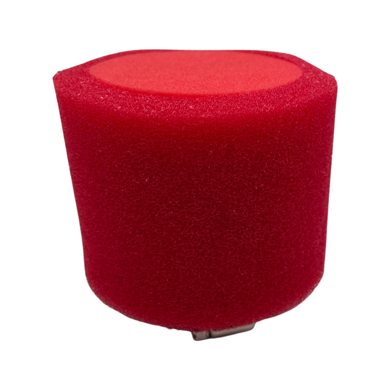 AIR FILTER 38-40mm, HP RED FOAM WITH PRE-FILTER
