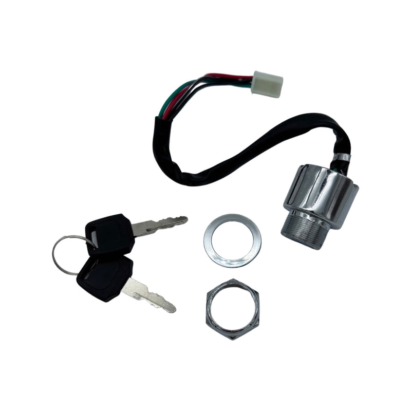 IGNITION SWITCH, 4-WIRE (MALE-END CONNECTOR)