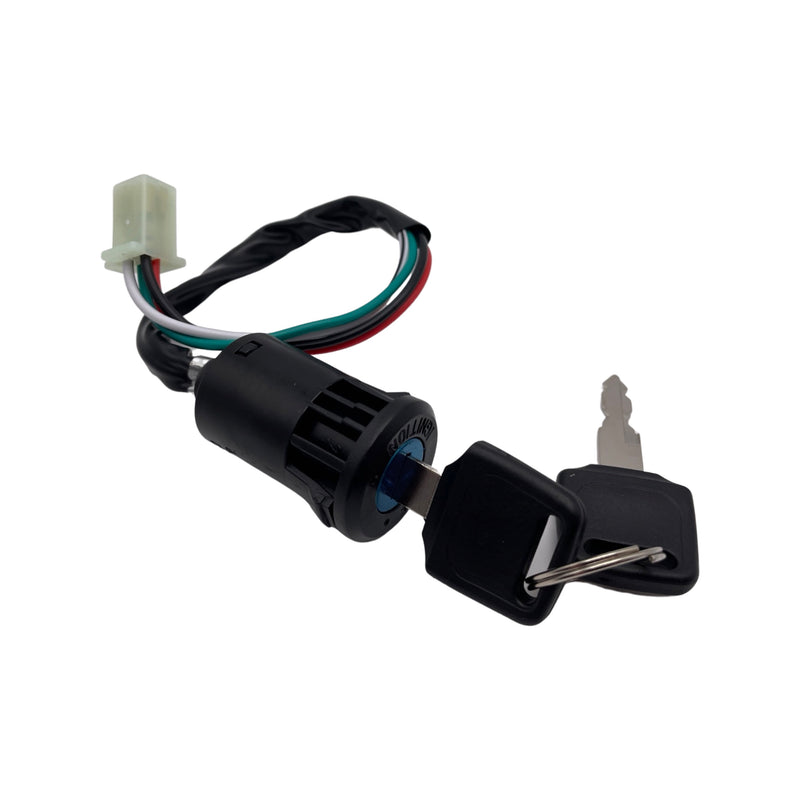 IGNITION SWITCH, 4-WIRE (MALE CONNECTOR)