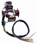 STATOR, 4-COIL (6-WIRE), BULLET CONNECTORS
