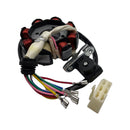 STATOR, 8-COIL (5 WIRE), SPADE CONNECTORS