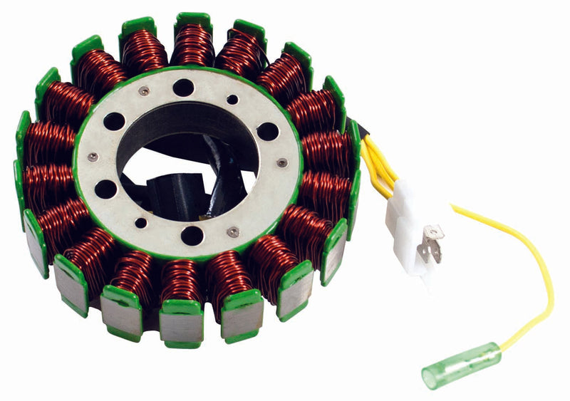 STATOR, 18-COIL (3+1 WIRE), 3-SLOT FEMALE CONNECTOR