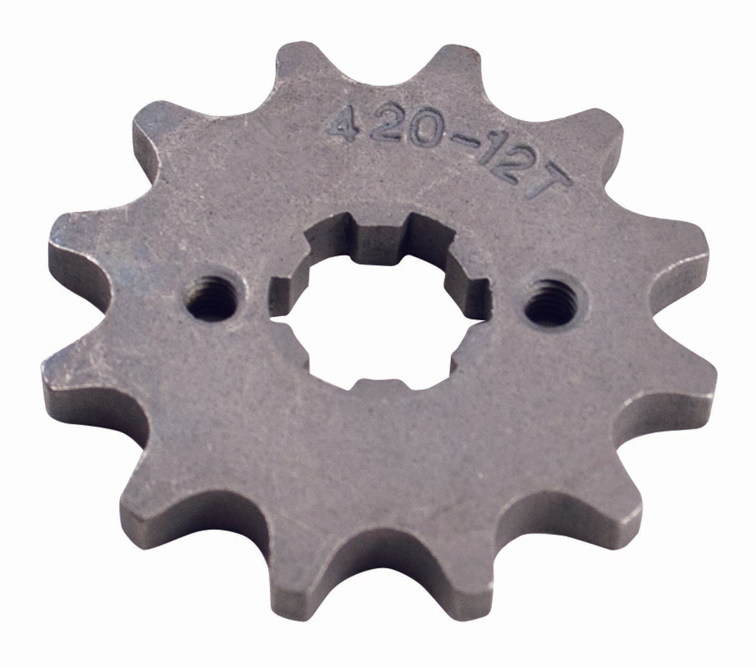 DRIVE SPROCKET: 420-12T; (FITS: 17mm SHAFT SIZE)