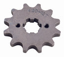 DRIVE SPROCKET: 420-12T; (FITS: 17mm SHAFT SIZE)