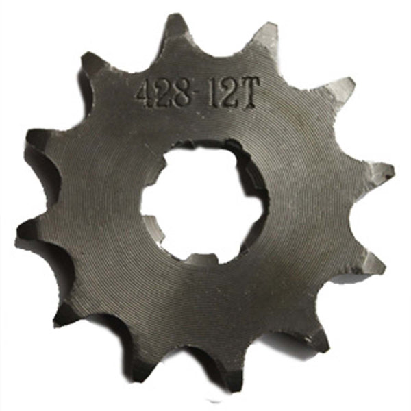 DRIVE SPROCKET: 428-12T; (FITS: 17mm SHAFT SIZE)