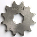 DRIVE SPROCKET: 420-12T; (FITS: 17mm SHAFT SIZE)