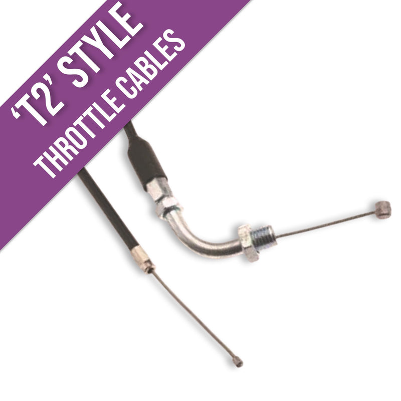 THROTTLE CABLE, T2 HOOK TYPE (33-34 )